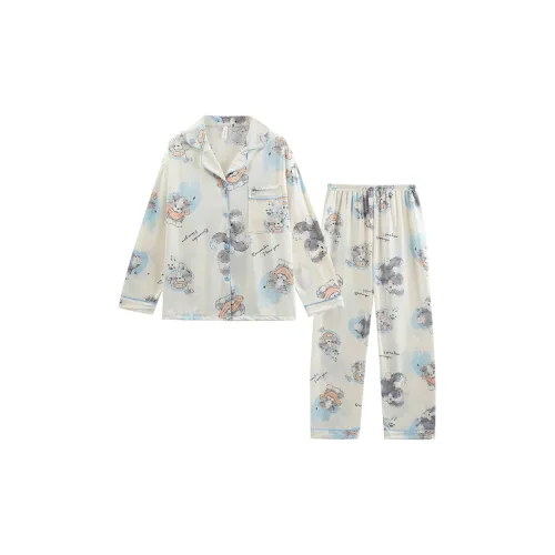 Sleeping Beauty Pajama Set Women's Multicolor
