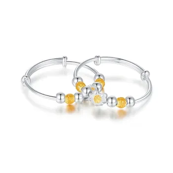 NSAOT 999 Fine Silver Bangles Kids'