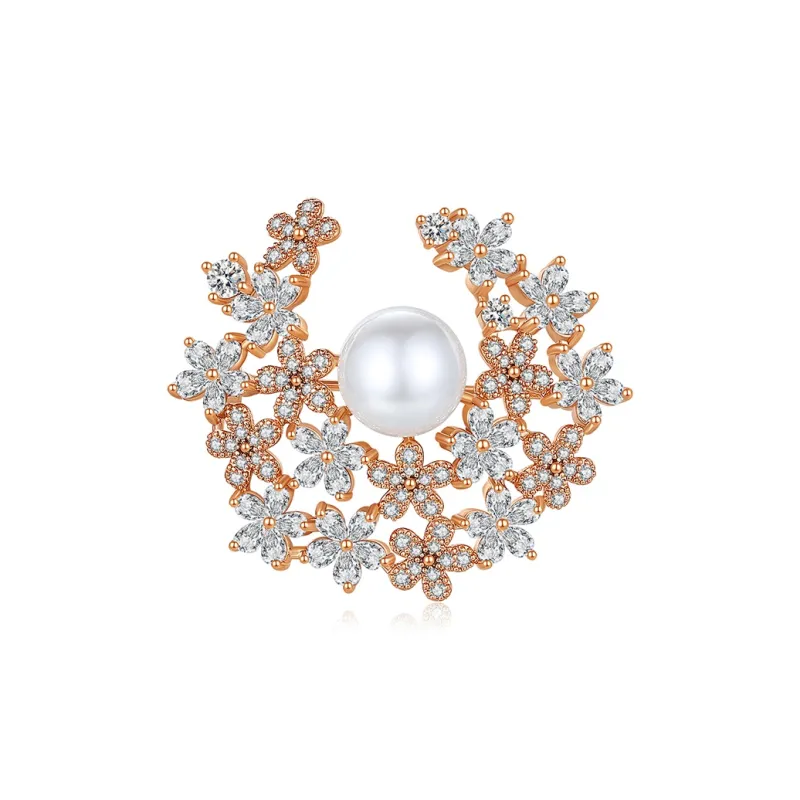 SENDME Eco Friendly Copper Brooches Women's-0