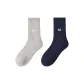 2 Pack[Light Gray+Blue]