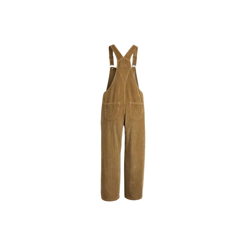 Levis Overalls Women's Brown-1