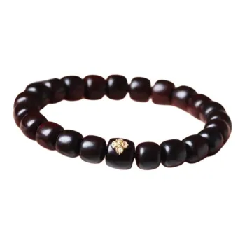LINKY Laboratory Small Leaf Red Sandalwood Bracelets Unisex