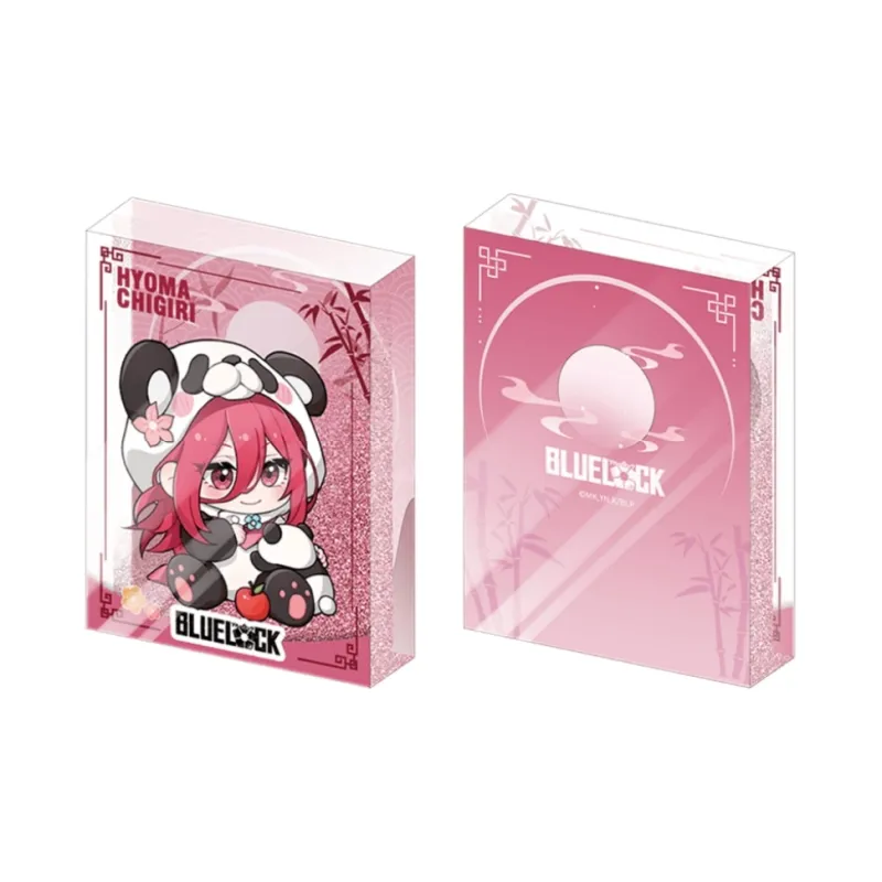 Crooked Melon Production Blue Lock Panda Collection Quicksand Mahjong Cute Merch Ornament Acrylic Stands-10