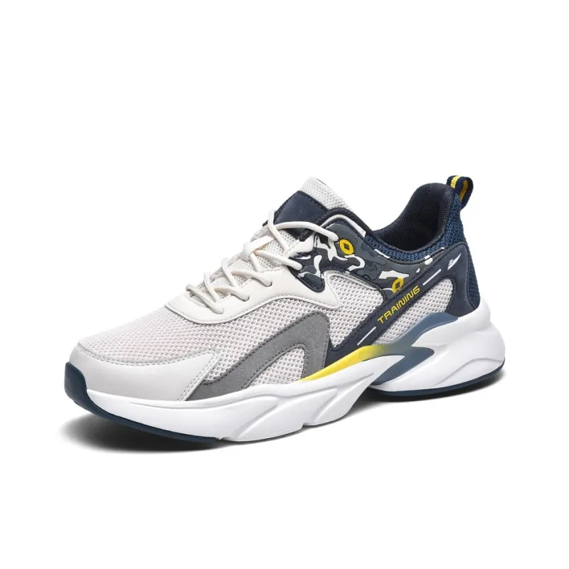 Kuding Cushioned Anti-Slip Wear-Resistant Breathable Lightweight Running Shoes Men's-4