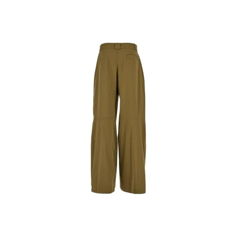 Lemaire High waist Wide leg Trousers-1