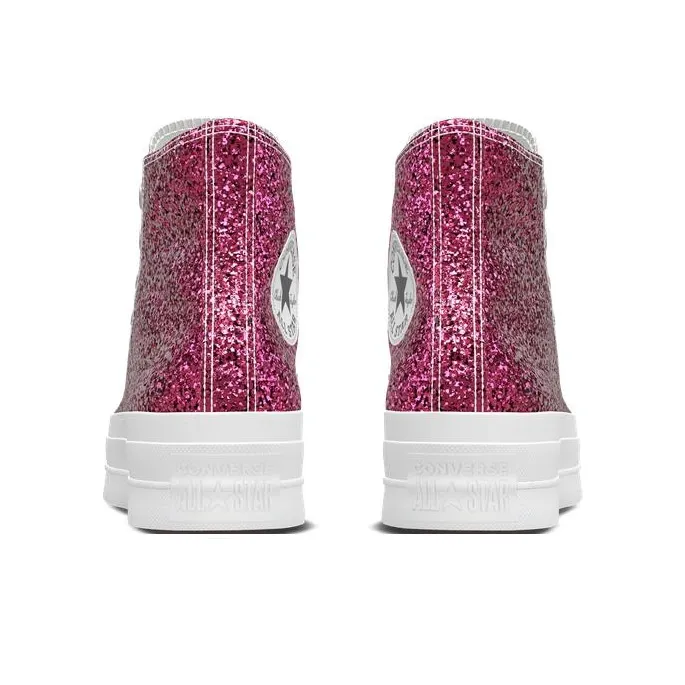 Converse Chuck Taylor All Star Lift Platform High 'Glitter' By You-3