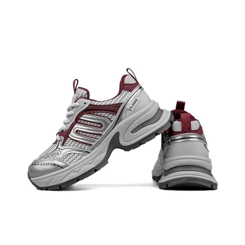 N6N8 Cushioning Lightweight Height Increasing Low-Top Chunky Sneakers Women's-2