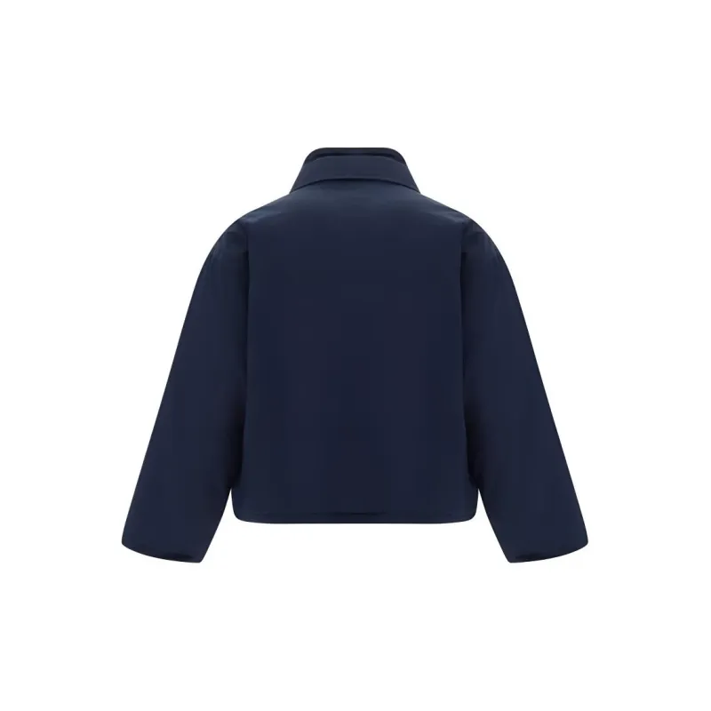 Bottega Veneta Double Layer Cropped Jacket-1
