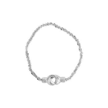 Floating Joy 925 Sterling Silver Bracelets Women's Snake Year Good Luck