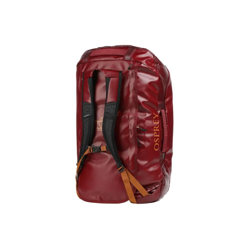 OSPREY Nylon Portable Double Shoulder Travel Bag 95L Unisex Dark Red-3