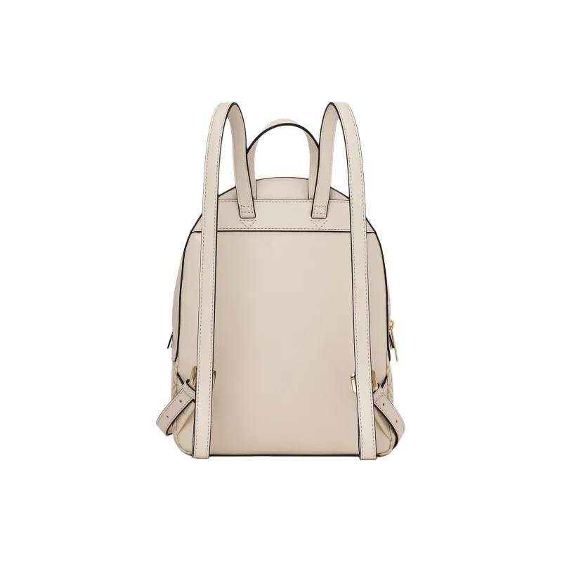 MICHAEL KORS Jaycee Jacquard Backpack Medium Size Women's Light Gold-1