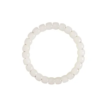Jade Charm Yao Hetian Jade Bracelets White Jade/Pale Greenish White Jade Unisex