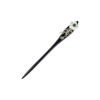 SENDME Ebony Wood Hairpins Women's