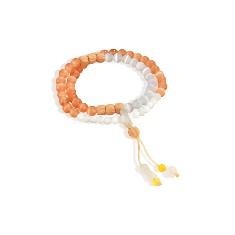 DVNRR Glass Cat Eye Bracelets Women's-10
