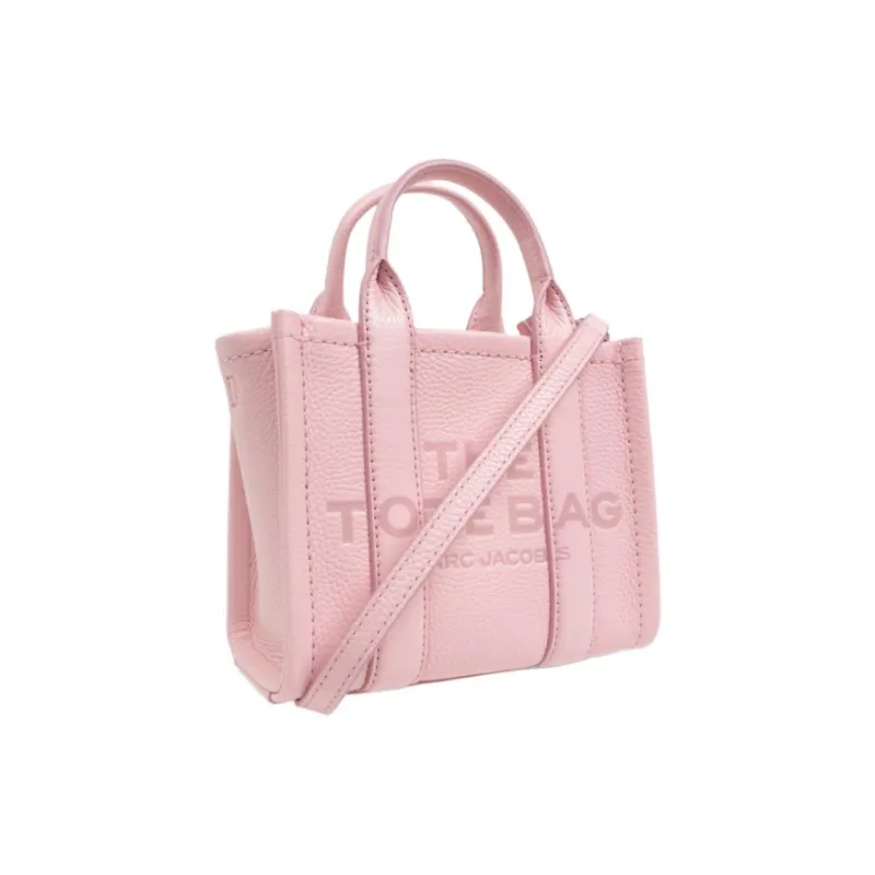 MARC JACOBS Leather Shoulder Bag Crossbody Bag Handbag Men's Pink-1
