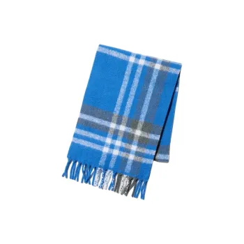 UNIQLO Acrylic Sheep Wool Polyamide Knit Scarves Unisex Multicolor