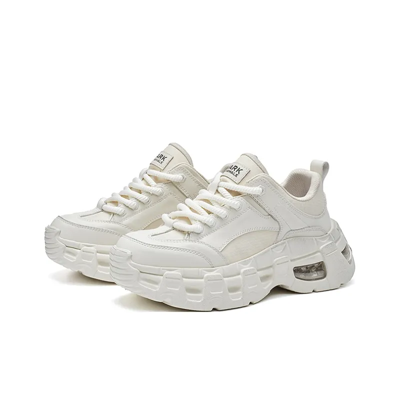FAIRWHALE Chunky Sneakers Men's White-2