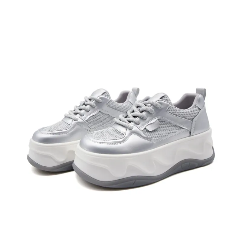 Joy&Mario Slip Resistant Low Top Skateboard Shoes Women's-6