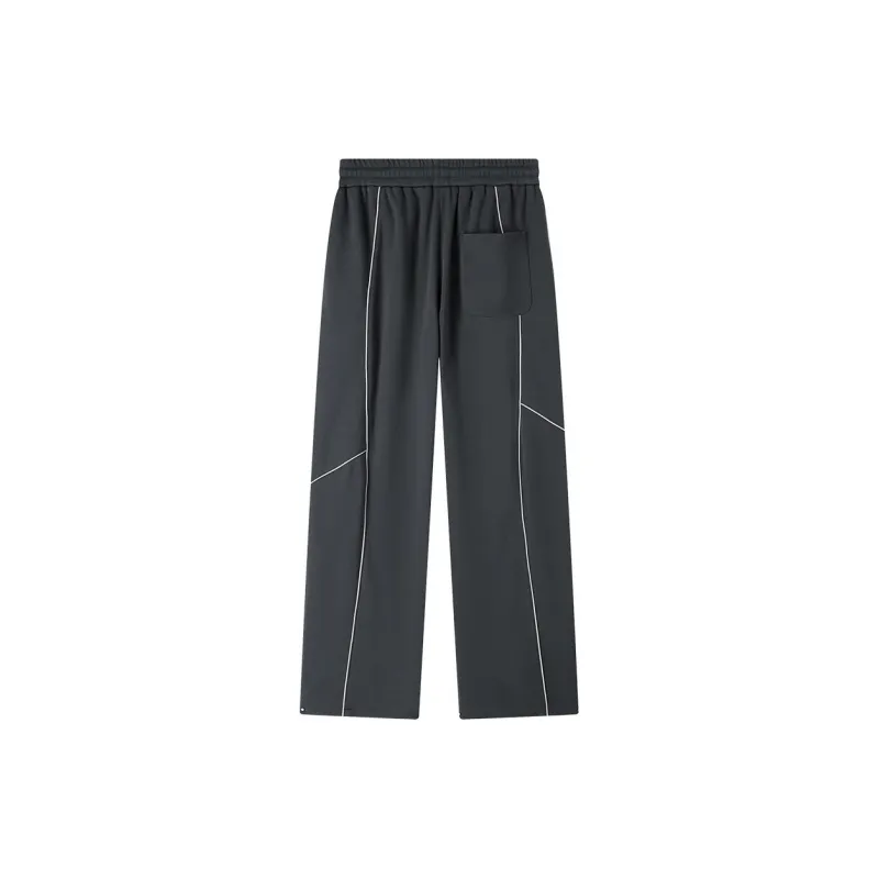 STARTER Knitted Sports Pants Unisex Dark Gray-1