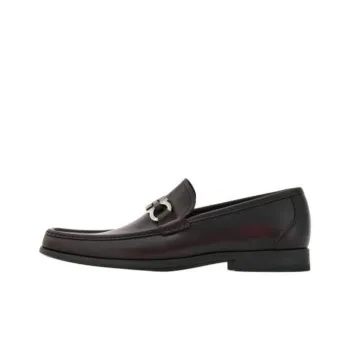 FERRAGAMO GANCINI Loafers Men's Black
