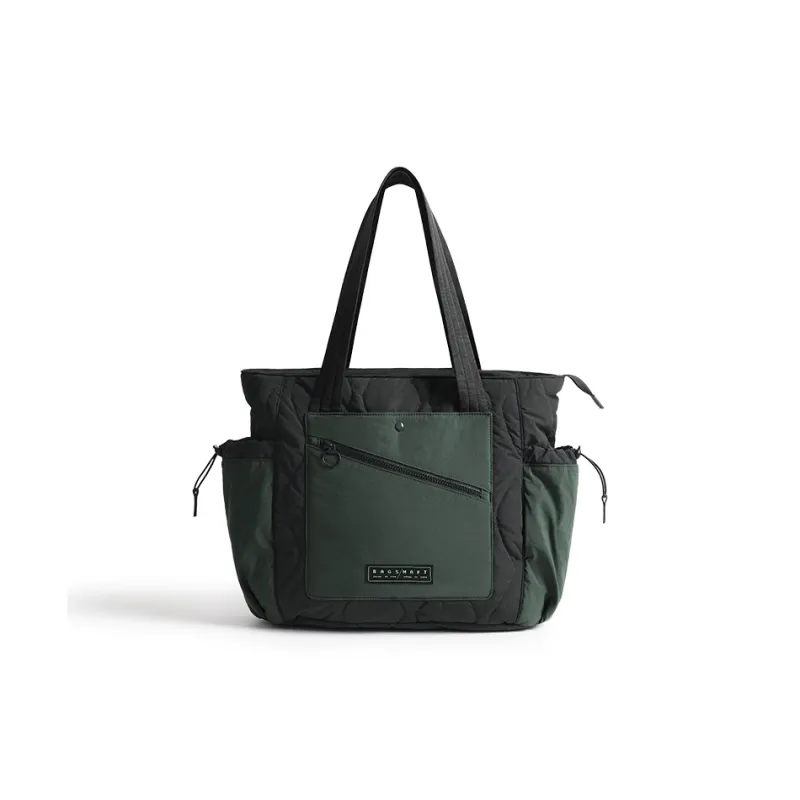 BAGSMART Nylon Shoulder Bag Tote Regular Unisex Multicolor-6