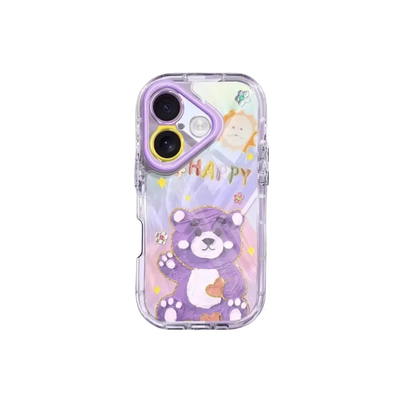 BYZ Silicone Material Creamy Elephant Phone Case Compatible With Apple IPhone 16/15/14/13/12 Phone Cases-15
