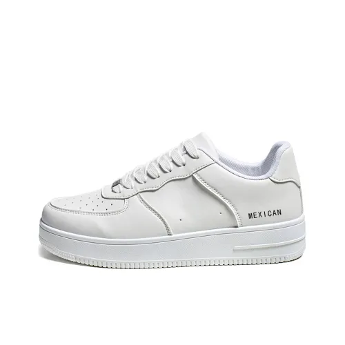 MEXICAN Anti Slip And Wear Resistant Height Increasing Low Top Skateboard Shoes Men's