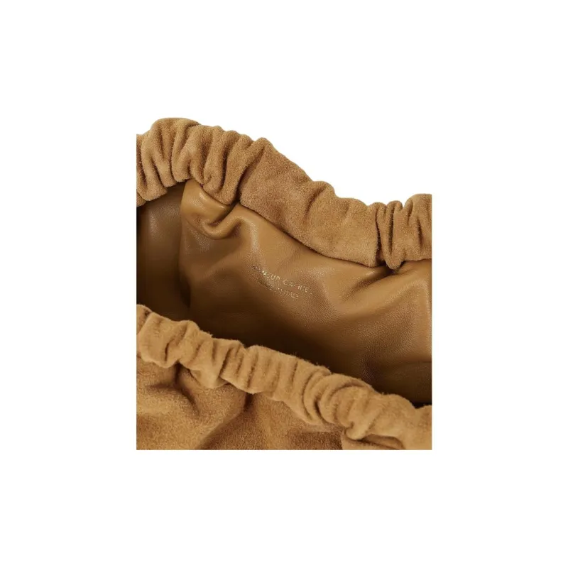 MANSUR GAVRIEL Suede Lambskin Crossbody Bag Shoulder Bag Mini Women's Chocolate-2