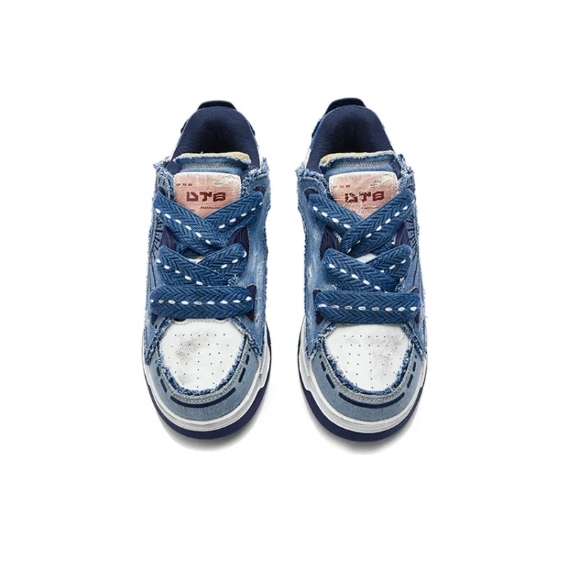 JUZI Wear-Resistant Low-Top Skateboard Shoes Women's-22