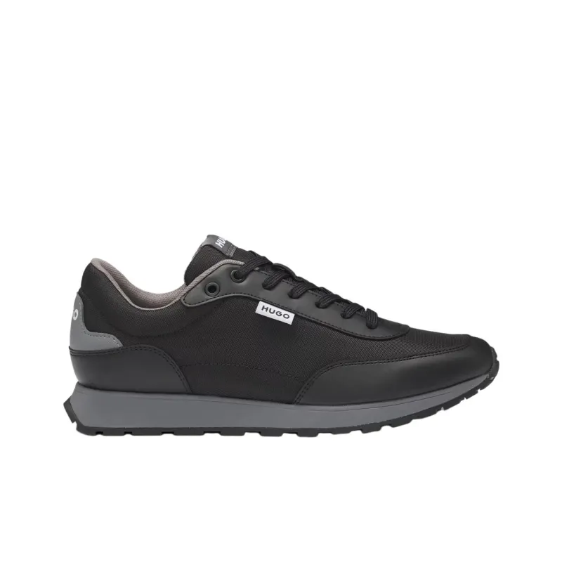 HUGO BOSS Low-Top Casual Shoes Men's Pure Black-1