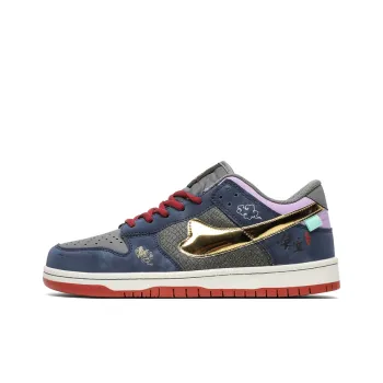GNVA Low Top Skateboard Shoes Unisex Enlightenment Blue