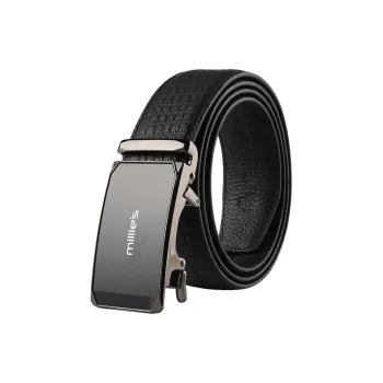 MILLIE'S Cow Leather Top Grain Cow Leather Leather Belts Men's 3.5cm