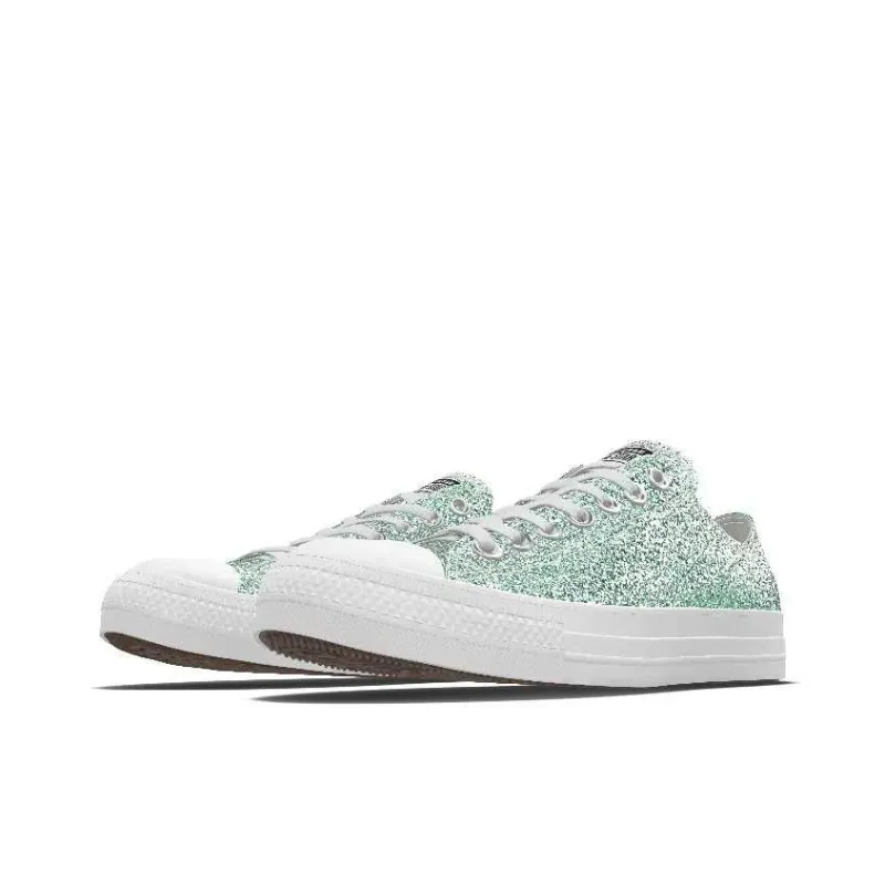 Converse All Star Wear-Resistant Low-Top Canvas Shoes Unisex Refreshing Mint Mambo-2