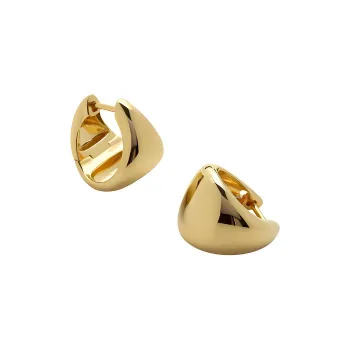 Monica Vinader Small Tapered Hoop Earrings