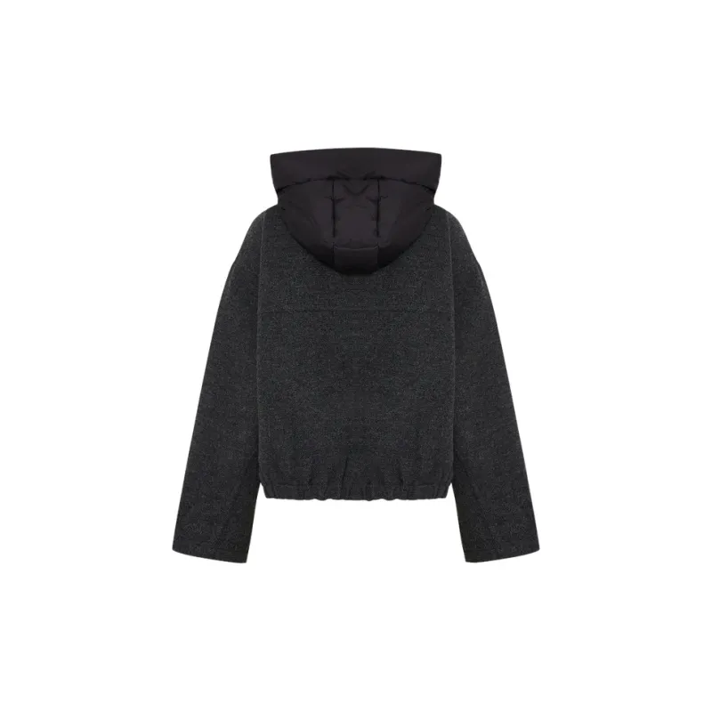 MOCO Jackets & Coats Women's Dark Heather Gray-1