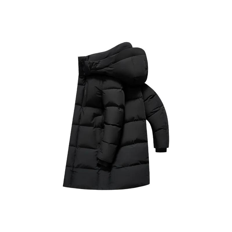 SNOW FLYING Down Jacket Unisex Black-3