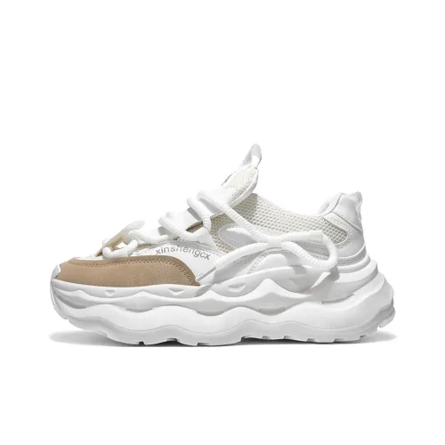SOURCE Slip Resistant, Abrasion Resistant, Breathable Low Top Chunky Sneakers Men's