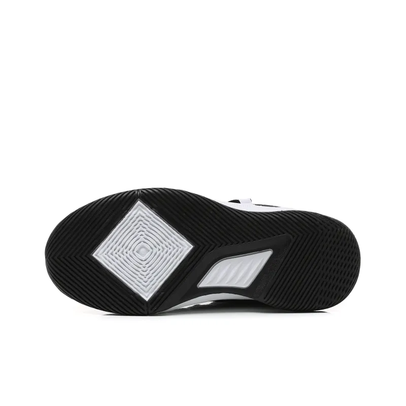 DD&OO Wear-Resistant Breathable Height Increasing High-Top Basketball Shoes Unisex White Gold-19