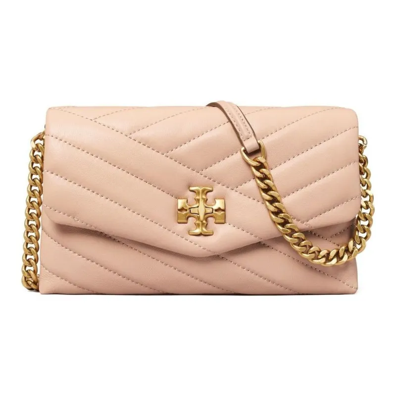 TORY BURCH Kira Sheepskin Shoulder Bag, Crossbody Bag Mini Women's Pink-0