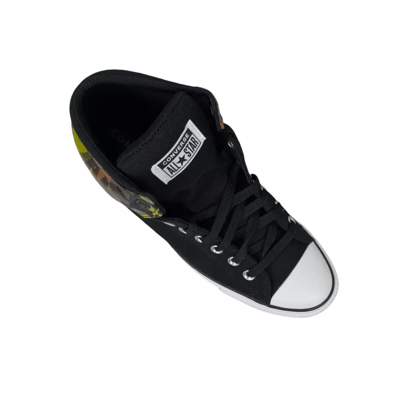 Converse Chuck Taylor All Star Anti Slip Wear Resistant High Top Canvas Shoes Unisex Black-2