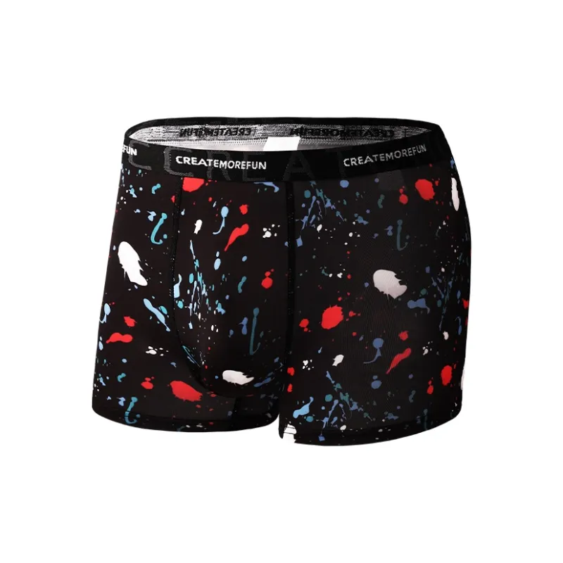 Qiao Ni Tong Underpants Men's 3 Pack-3