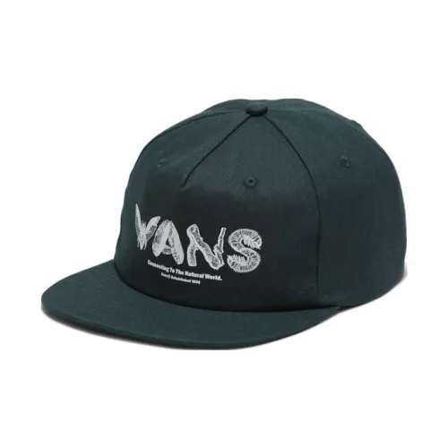 Vans Cotton Baseball Caps Unisex Green Gables
