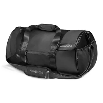 HAYABUSA Falcon Genuine Leather Martial Arts Equipment Bag, Portable Crossbody Bag, Travel Bag Unisex Black