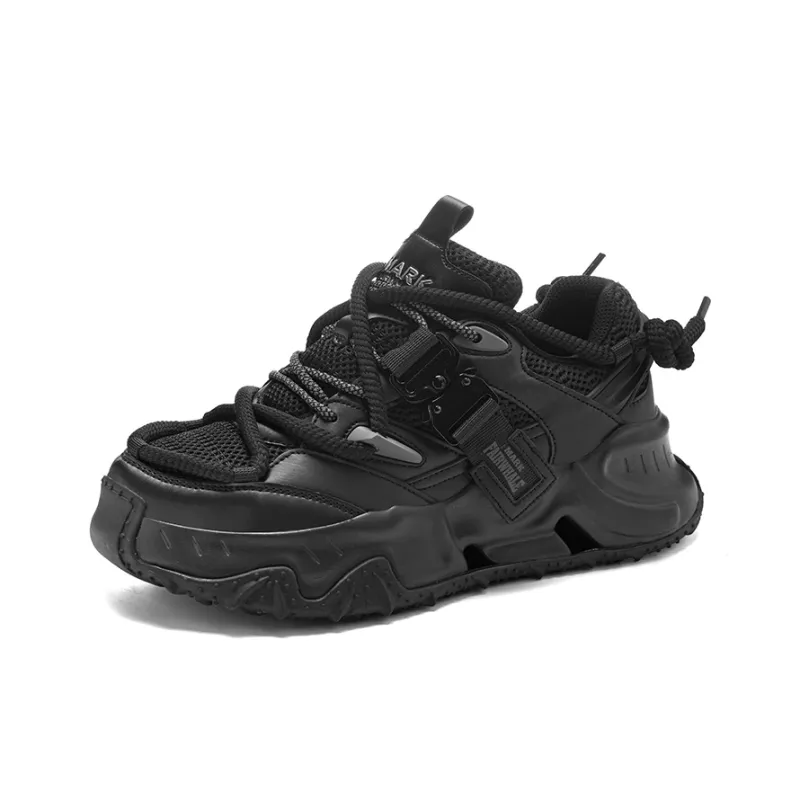 FAIRWHALE Slip Resistant, Abrasion Resistant, Lightweight Low Top Chunky Sneakers Unisex-6