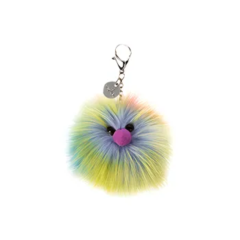 JELLYCAT Soft Collection Jellycat Other Characters Rainbow Fleece Ball Handbag Dolls Plush Pendant 6cm High