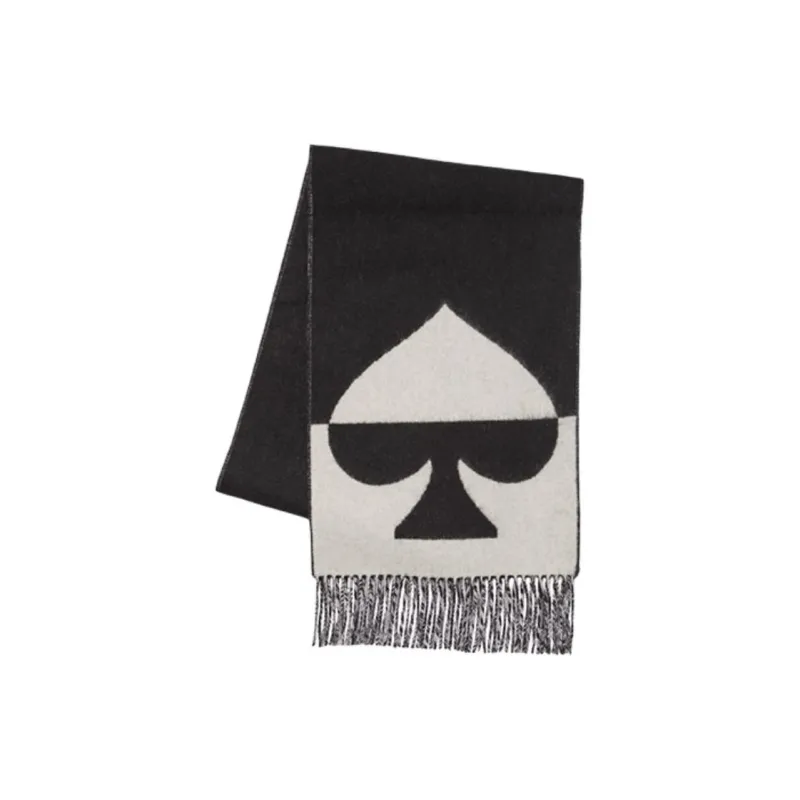 Kate Spade Sheep Wool Knit Scarves Women's Multicolor-0