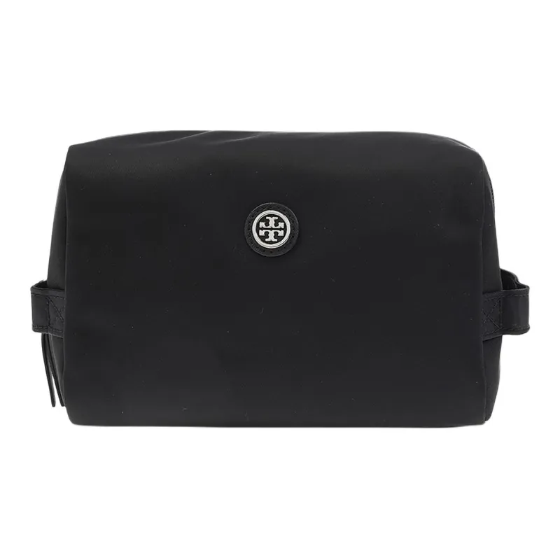 TORY BURCH Polyamide Clutch Toiletry Bag Women's Black-0