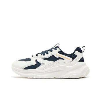 361° Life Collection Anti Slip Wear Resistant Low Top Casual Shoes Men's White Blue