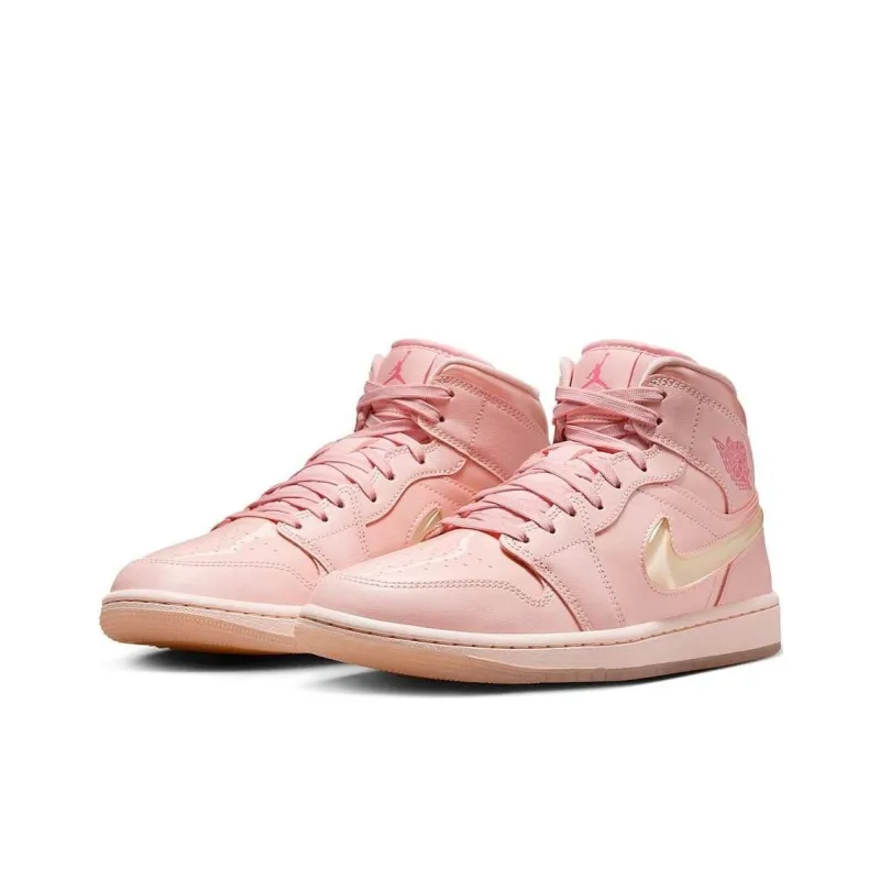 Jordan 1 Mid Patent Valentine's Day Women's-2