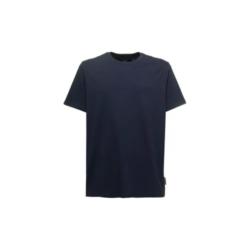 Moose Knuckles T Shirts Men Dark Blue